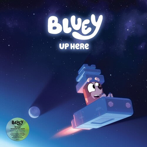 Bluey: Up Here - 140-Gram Translucent Blue Colored Vinyl { Vinyl LP }