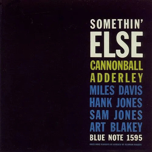 Cannonball Adderley: Somethin' Else - Limited 180-Gram Crystal Clear Vinyl with Bonus Tracks { Vinyl LP }