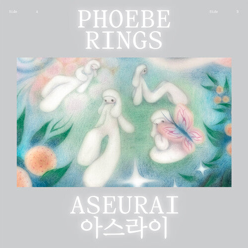 Phoebe Rings: Aseurai ("BLUE BUTTERFLY" BLUE AND CLEAR SPLATTER VINYL) { Vinyl LP }