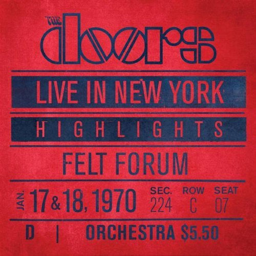 The Doors: Live in New York { Vinyl LP }