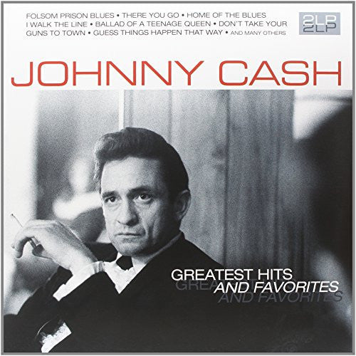 Johnny Cash: Greatest Hits & Favorites { Vinyl LP }