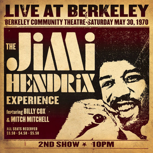 Jimi Hendrix: Jimi Hendrix Experience Live at Berkeley { Vinyl LP }