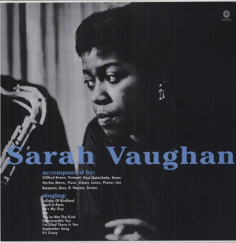 Sarah Vaughan: With Clifford Brown { Vinyl LP }