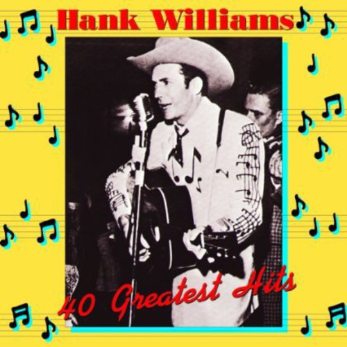 Hank Williams: Hank Williams 40 Greatest Hits { Vinyl LP }