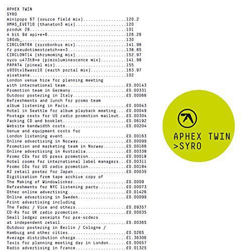 Aphex Twin: Syro { Vinyl LP }