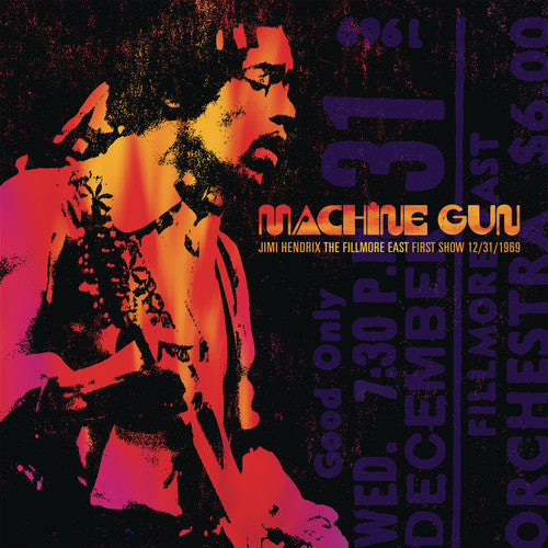 Jimi Hendrix: Machine Gun Jimi Hendrix The Fillmore East First Show 12/31/1969 { Vinyl LP }