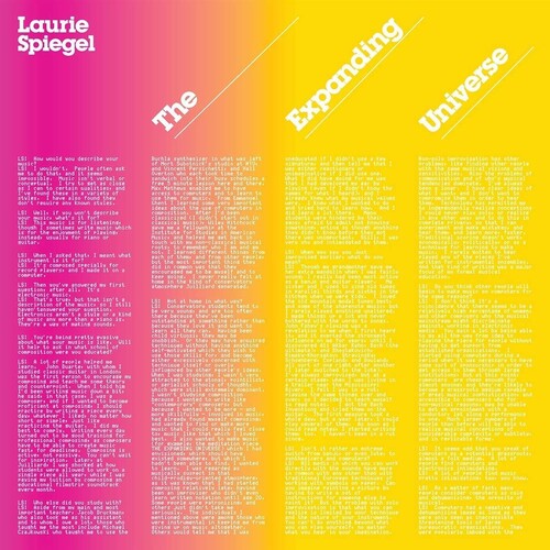 Laurie Spiegel: The Expanding Universe { Vinyl LP }