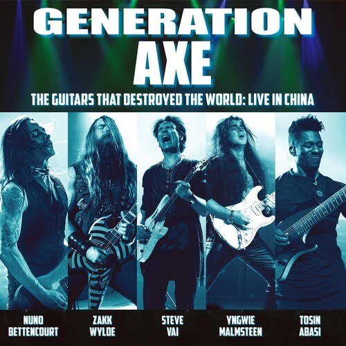 Steve Vai: Generation Axe: Guitars That Destroyed That World - Live in China { Vinyl LP }