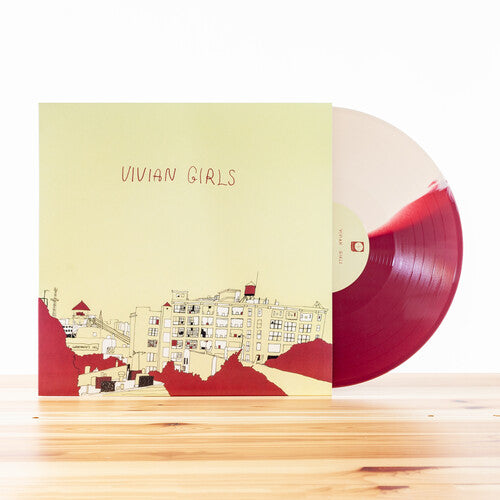 Vivian Girls: Vivian Girls (Half Cream/Half Maroon Vinyl) { Vinyl LP }