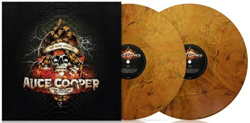 Various Artists: Many Faces Of Alice Cooper (Ltd Double Gatefold 180gm Amber MarbleVinyl) { Vinyl LP }
