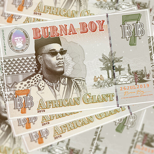 Burna Boy: African Giant { Vinyl LP }