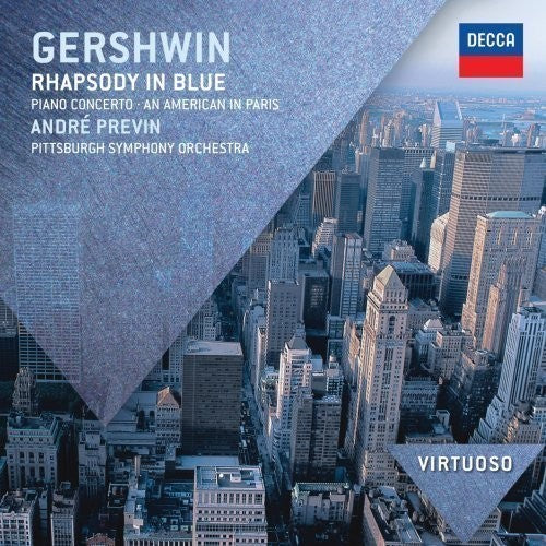 Andre Previn: Gershwin: Rhapsody In Blue An American In Paris Concerto { Vinyl LP }