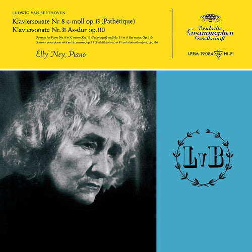 Elly Ney: Beethoven Piano Sonatas Nos. 8, 14, 23, 31 { Vinyl LP }