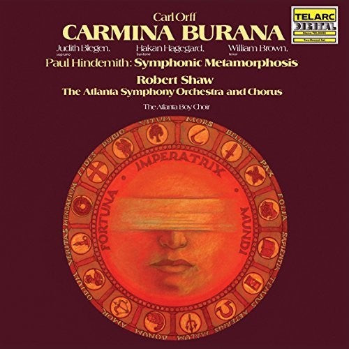 Orff / Shaw, Robert / Atlanta Symphony Orchestra: Carmina Burana { Vinyl LP }