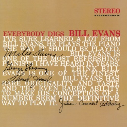 Bill Evans: Everybody Digs Bill Evans { Vinyl LP }