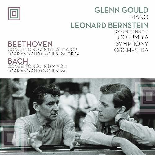 Glenn Gould: Plays Beethoven Concerto 2 & Bach Concerto 1 { Vinyl LP }