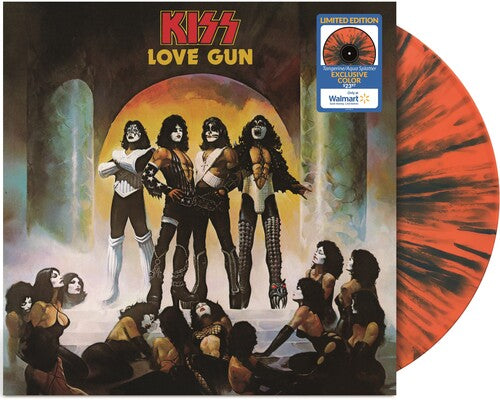Kiss: Love Gun [Tangerine/Aqua Splatter LP] { Vinyl LP }