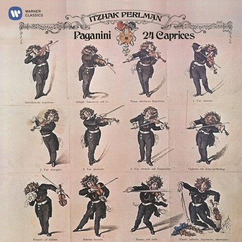 Itzhak Perlman: Paganini: 24 Caprices { Vinyl LP }