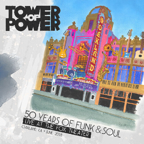 Tower of Power: 50 Years Of Funk & Soul: Live At The Fox Theater - Oakland CA - June   2018 { Vinyl LP }