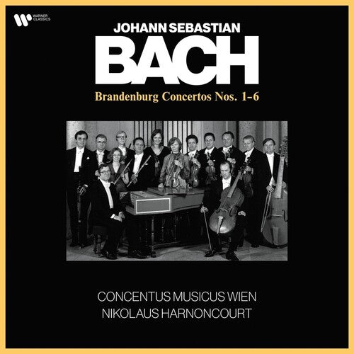 Nikolaus Harnoncourt: Bach: The Brandenburg Concertos { Vinyl LP }