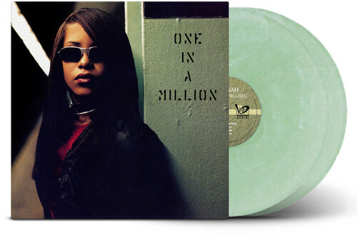Aaliyah: One In A Million - Milky White & Green Galaxy { Vinyl LP }
