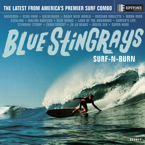 Blue Stingrays: Surf-N-Burn (Blue Vinyl) { Vinyl LP }
