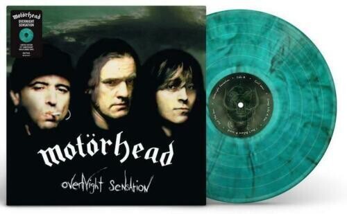 Motorhead: Overnight Sensation (Green Smoke Splatter Vinyl) { Vinyl LP }