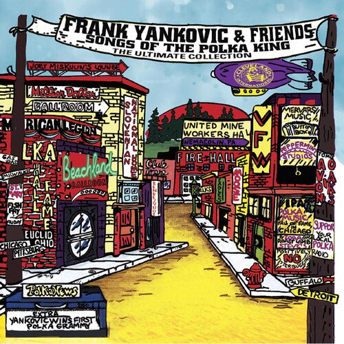 Frank Yankovic: Frank Yankovic & Friends: Songs Of The Polka King (The Ultimate  Collection) { Vinyl LP }