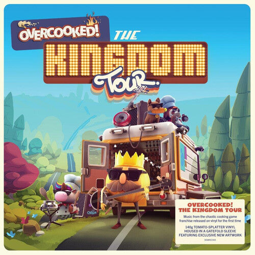 Overcooked: The Kingdom Tour / O.S.T.: Overcooked: The Kingdom Tour (Video Game Soundtrack) [140-Gram 'Tomato Splatter' Colored Vinyl] { Vinyl LP }