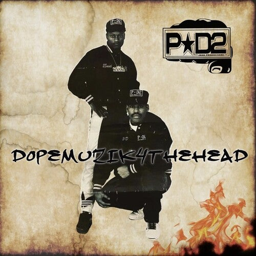 P-D2: Dopemuzik4thehead { Vinyl LP }