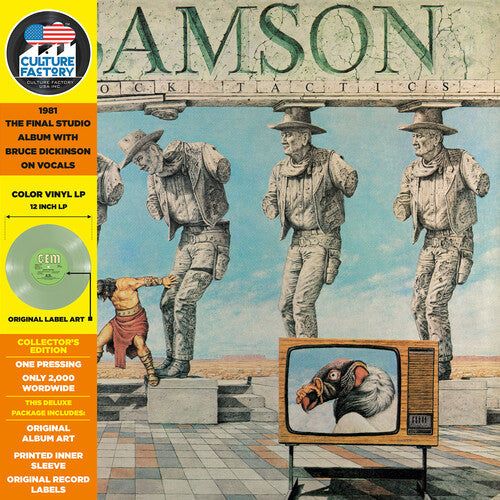 Samson: Shock Tactics (Coke Bottle Green) { Vinyl LP }