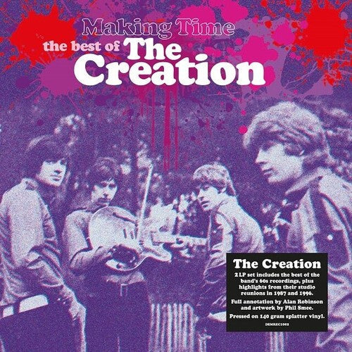 The Creation: Making Time: The Best Of [140-Gram Splatter Colored Vinyl] { Vinyl LP }