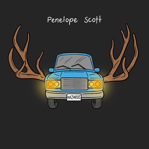 Penelope Scott: Hazards - White & Black A-Side/B-Side { Vinyl LP }