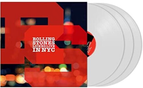 The Rolling Stones: Licked Live In NYC   3LP(White) { Vinyl LP }