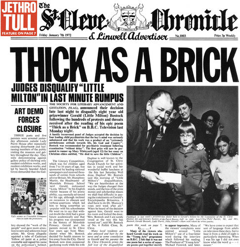 Jethro Tull: Thick As A Brick (50th Anniversary Edition) { Vinyl LP }