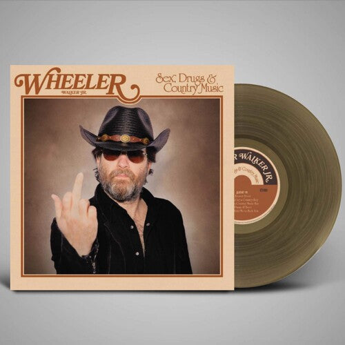 Wheeler Walker Jr: Sex Drugs & Country Music - Clear Smokey { Vinyl LP }