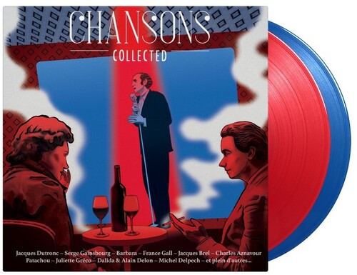 Various Artists: Chansons Collected / Various - Limited 180-Gram Red & Blue Colored Vinyl { Vinyl LP }