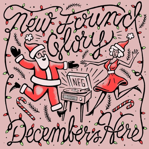 New Found Glory: December's Here - Light Pink { Vinyl LP }