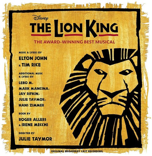 Lion King / O.B.C.R.: The Lion King (Original Broadway Cast) { Vinyl LP }
