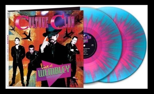 Culture Club: LIVE AT WEMBLEY - WORLD TOUR 2016 - PINK/BLUE SPLATTER { Vinyl LP }