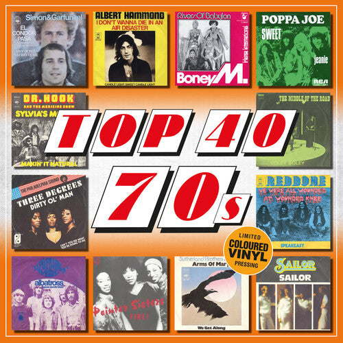 Various Artists: Top 40 70s / Various - 140-Gram Colored Vinyl { Vinyl LP }