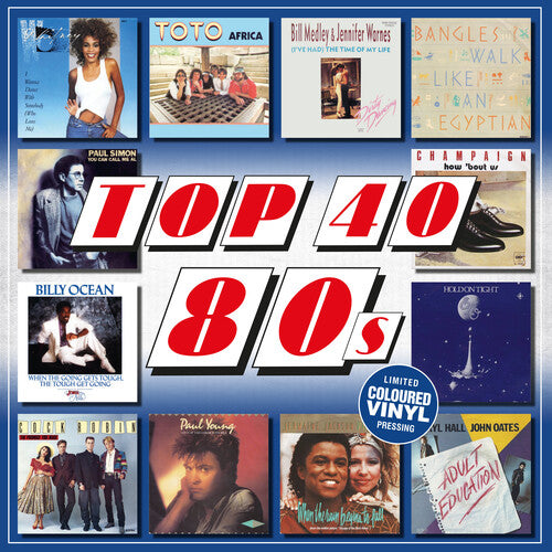 Various Artists: Top 40 80s / Various - 140-Gram Colored Vinyl { Vinyl LP }