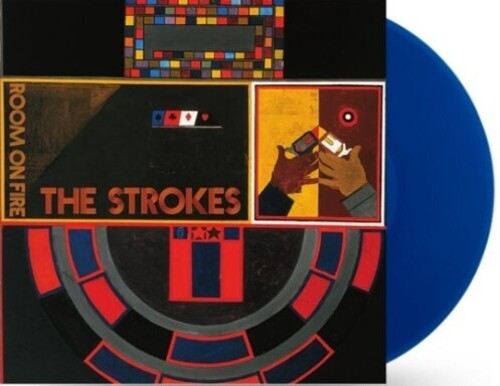The Strokes: Room On Fire - Blue Colored Vinyl { Vinyl LP }