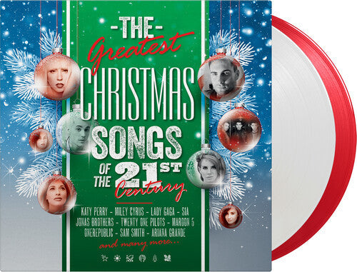 Various Artists: Greatest Christmas Songs Of 21st Century / Various - Limited 180-Gram Red & White Colored Vinyl { Vinyl LP }