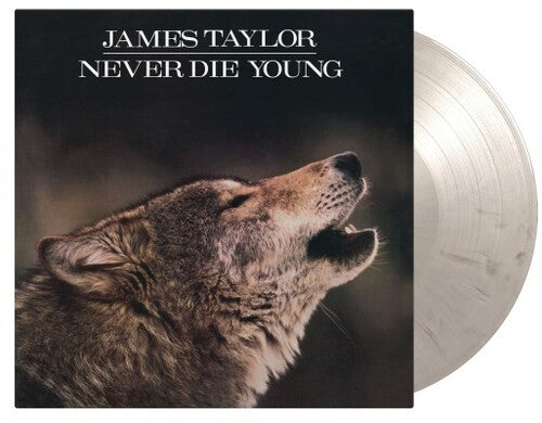 James Taylor: Never Die Young - Limited 180-Gram White & Black Marble Colored Vinyl { Vinyl LP }