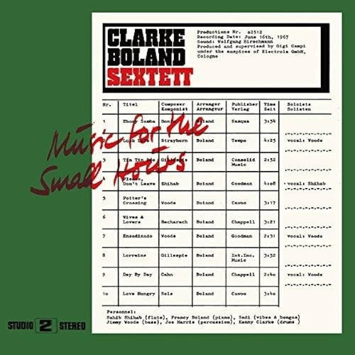 Clarke-Boland Sextett: Music For The Small Hours { Vinyl LP }