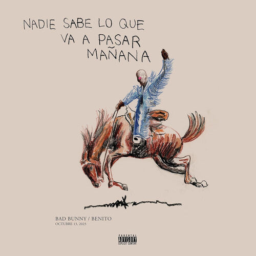 Bad Bunny: Nadie Sabe Lo Que Va A Pasar Manana (BLUE Vinyl) { Vinyl LP }