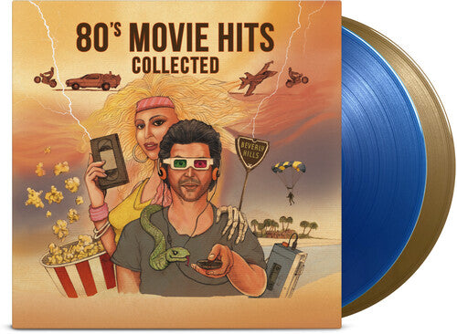 80's Movie Hits Collected / Various: 80's Movie Hits Collected / Various - Limited 180-Gram Translucent Blue & Gold Colored Vinyl { Vinyl LP }