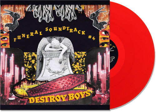Destroy Boys: Funeral Soundtrack #4 - Transparent Red { Vinyl LP }