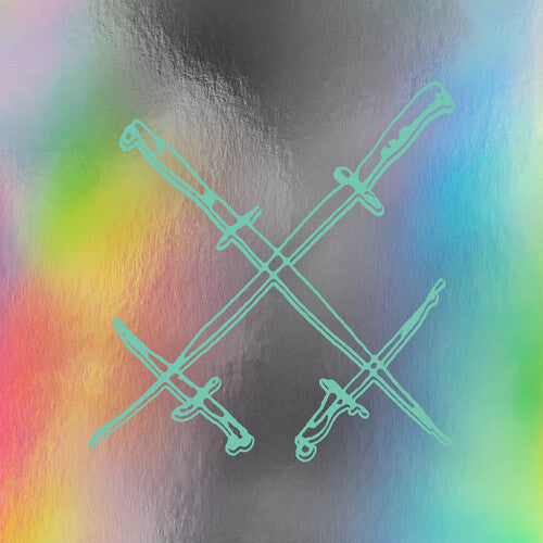 Xiu Xiu: 13 Frank Beltrame Italian Stiletto with Bison Horn Grips - Green { Vinyl LP }